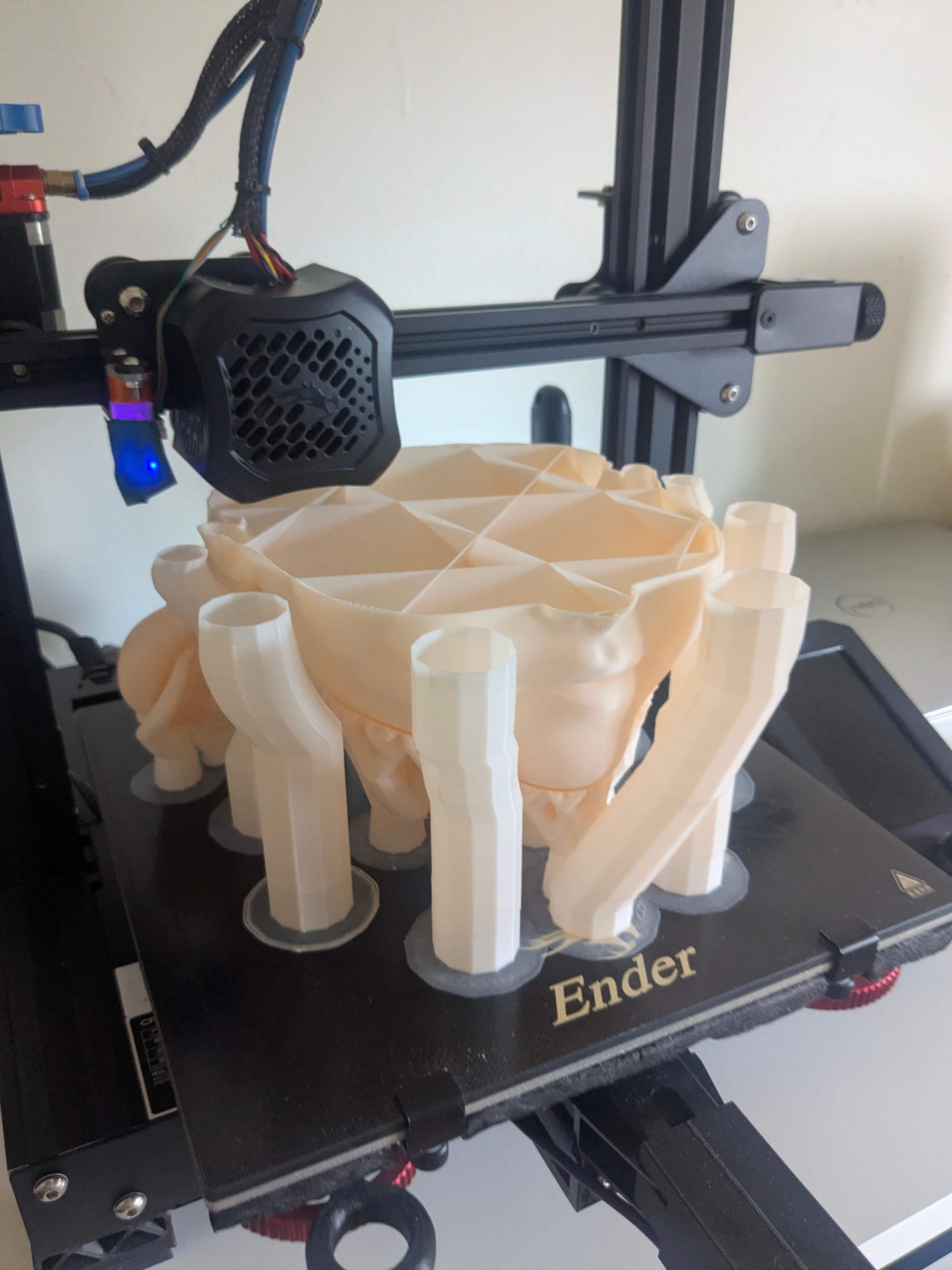 3D printing the doll enclosure